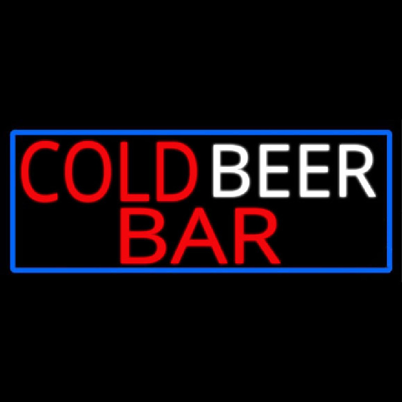 Cold Beer Bar Neonreclame