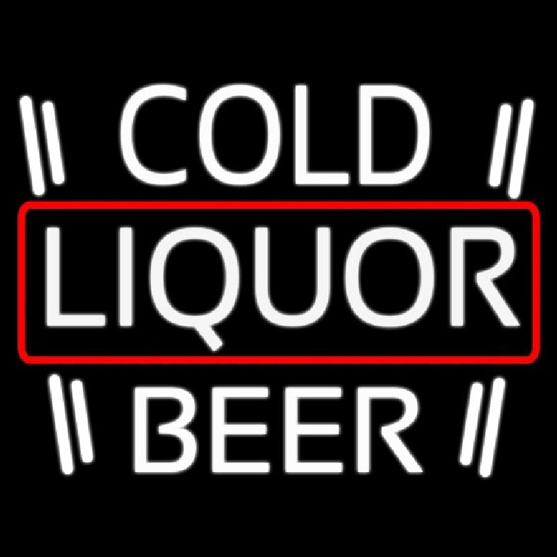 Cold Liquor Beer Neonreclame
