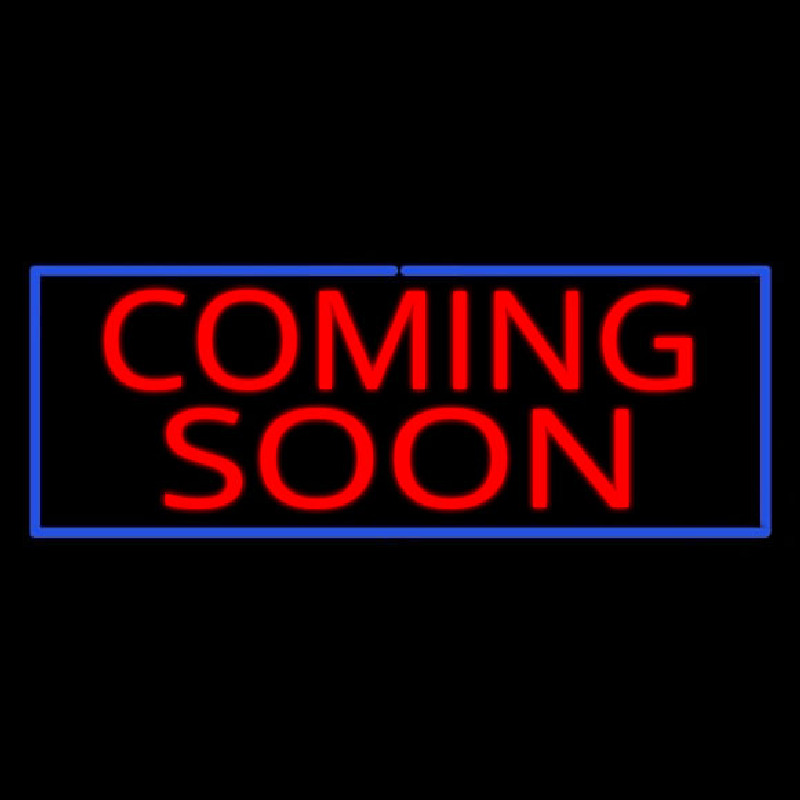 Coming Soon Neonreclame