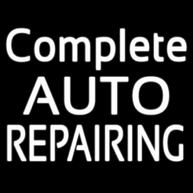 Complete Auto Repairing Neonreclame