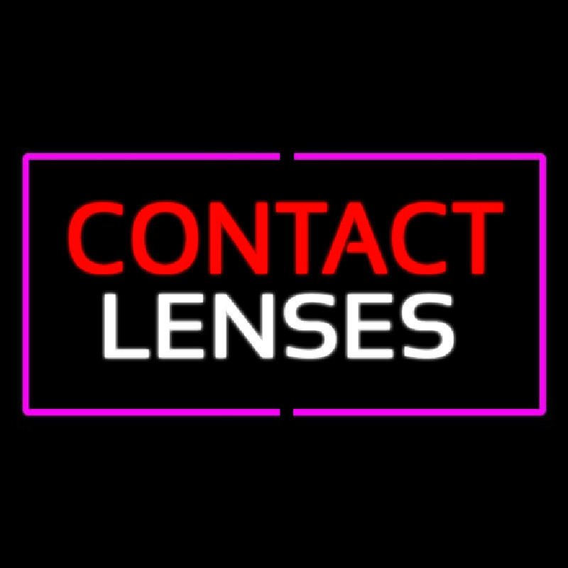 Contact Lenses With Pink Border Neonreclame