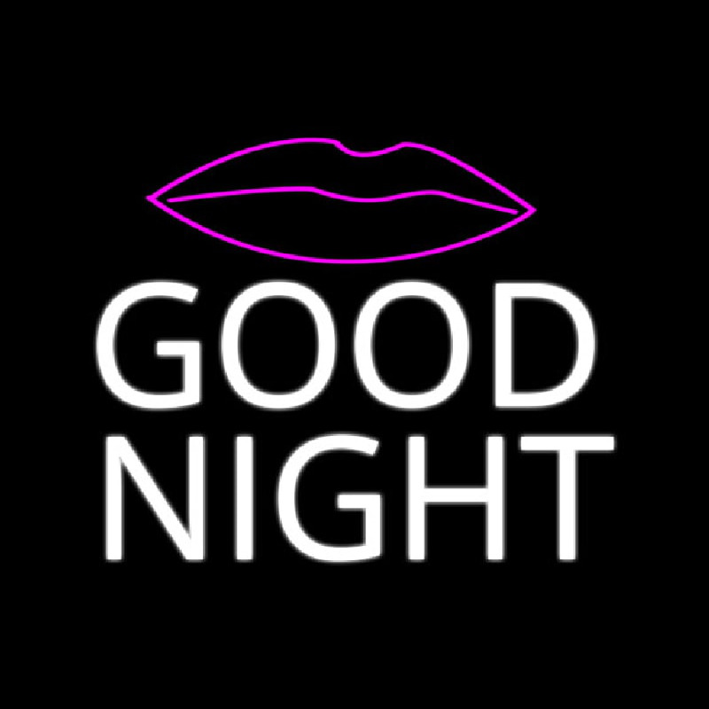 Cool Cute Fashion Good Night Neonreclame