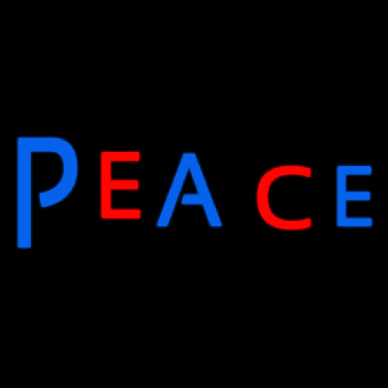 Cool Peace Neonreclame