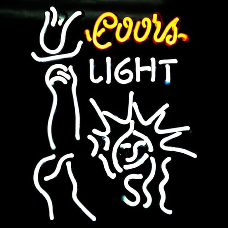 Coors Liberal Bier Bar Neonreclame