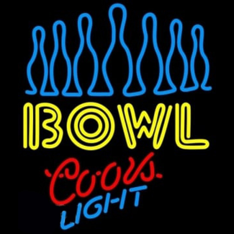 Coors Light Ten Pin Bowling Neonreclame