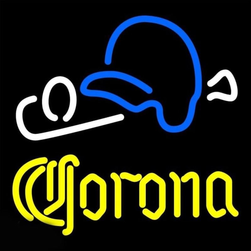 Corona Baseball Beer Sign Neonreclame
