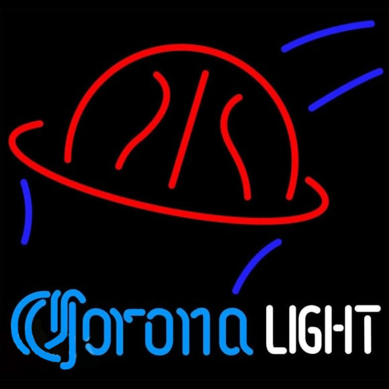 Corona Light Basketball Beer Sign Neonreclame