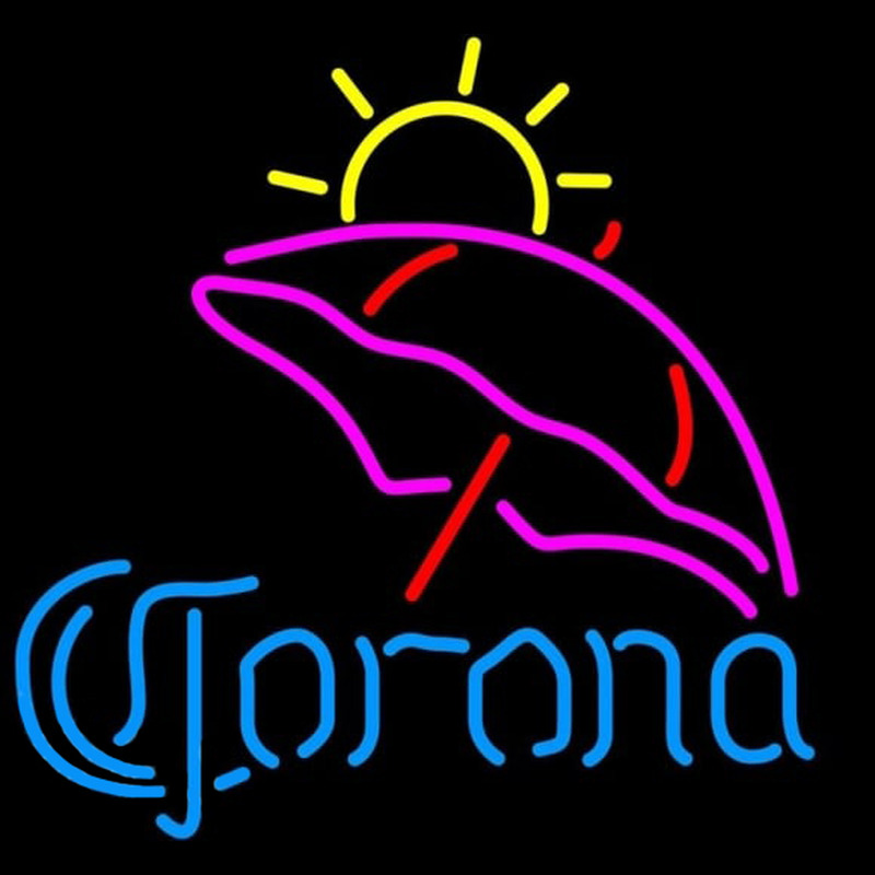 Corona Umbrella Beer Sign Neonreclame