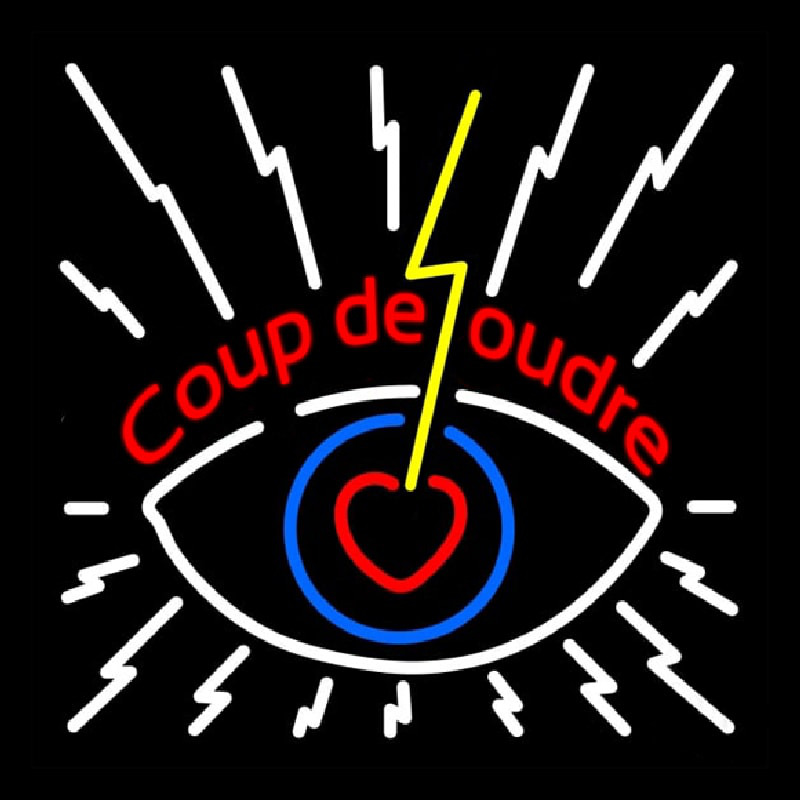 Coup De Foudre Neonreclame