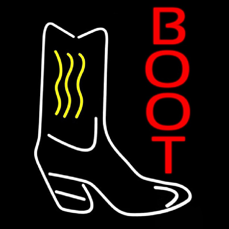 Cowboy Boot 1 Neonreclame