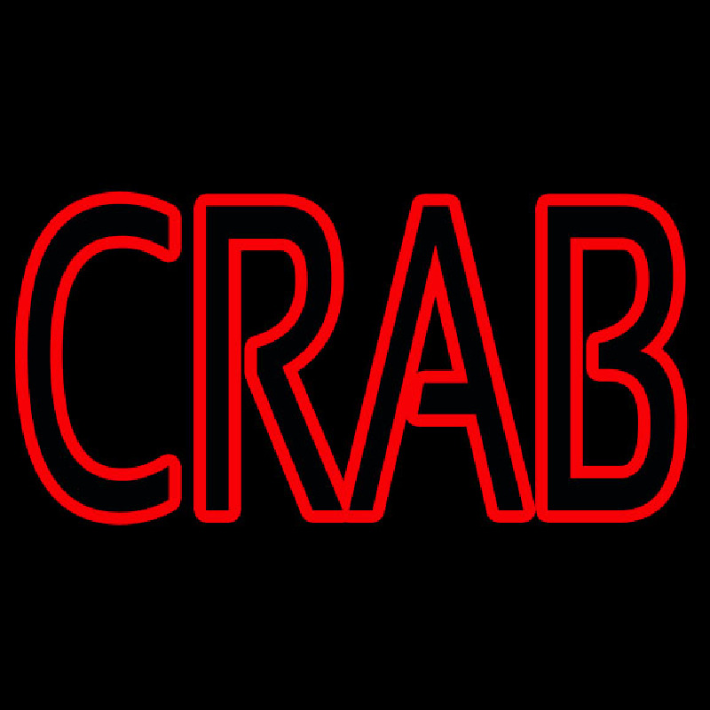 Crab Block 2 Neonreclame
