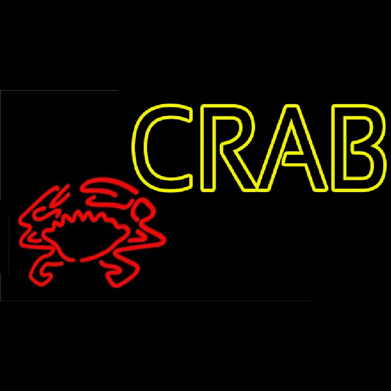 Crab With Logo 1 Neonreclame