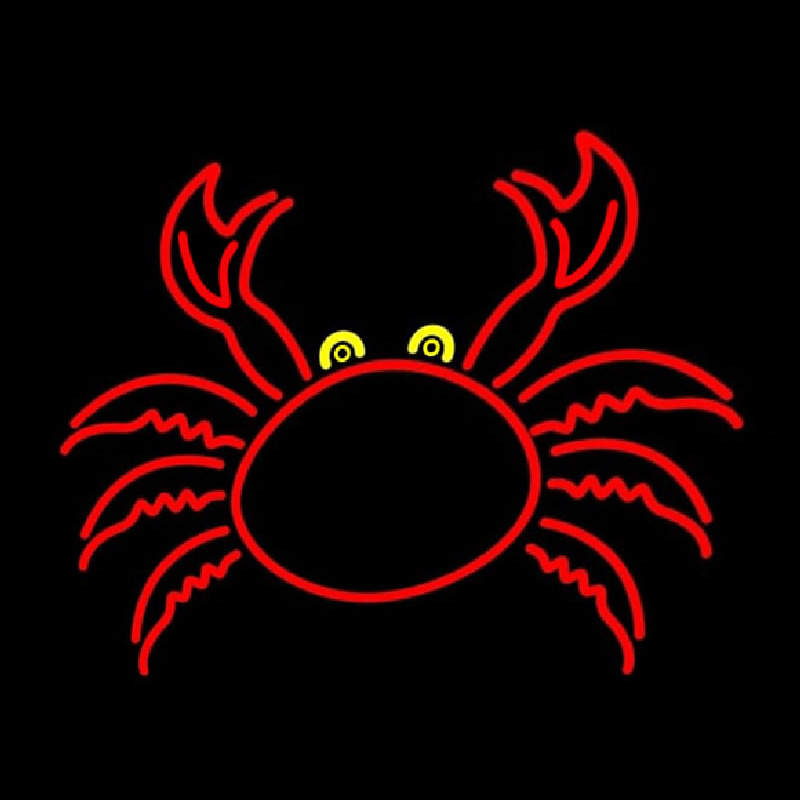 Crab With Logo 1 Neonreclame