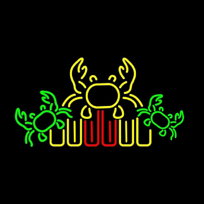 Crabs Logo 2 Neonreclame