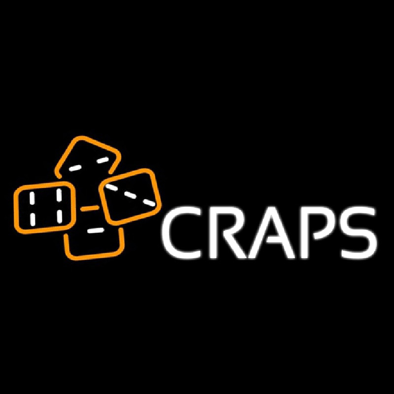 Craps With Hand Logo 1 Neonreclame