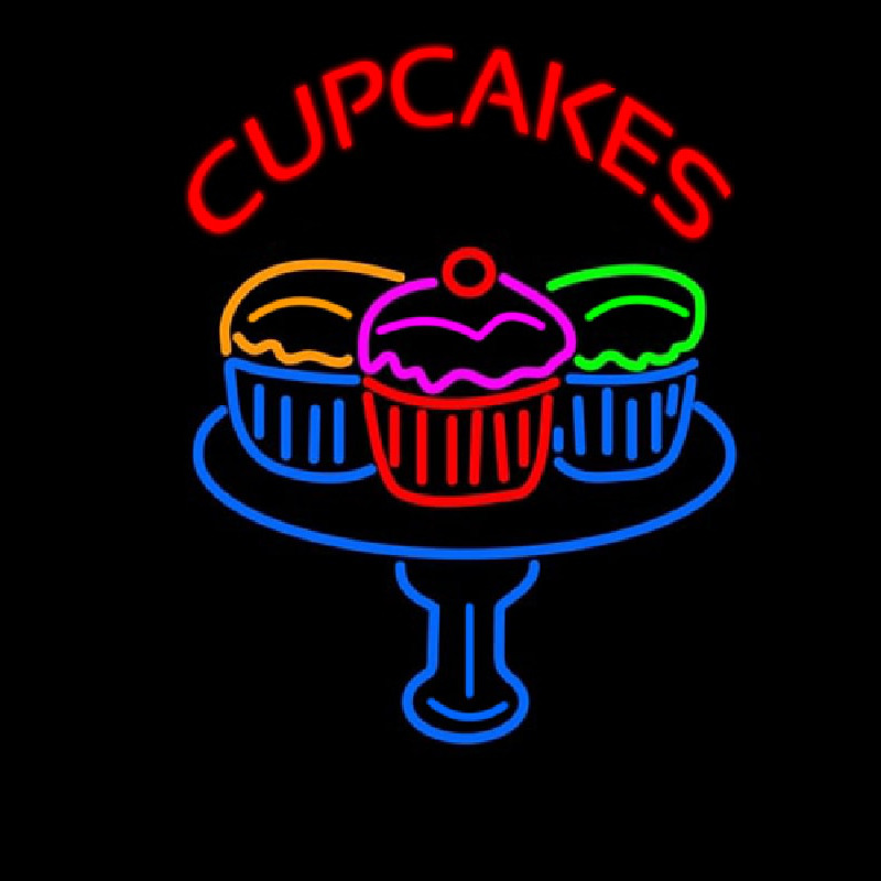 Cup Cakes Neonreclame