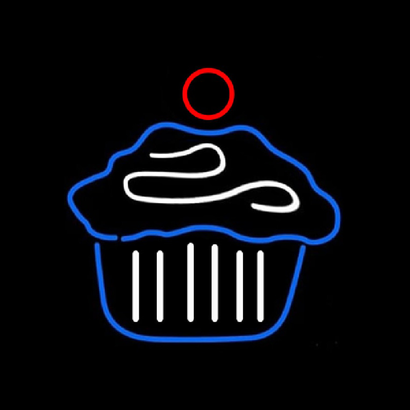 Cupcake Cake Logo Home Neonreclame