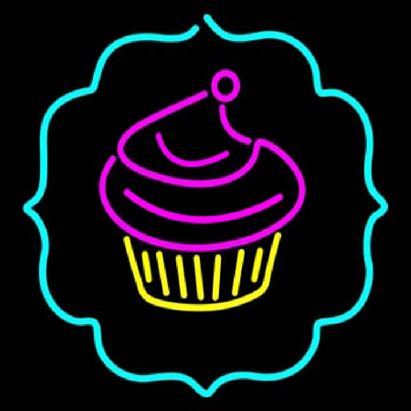 Cupcake Logo Neonreclame