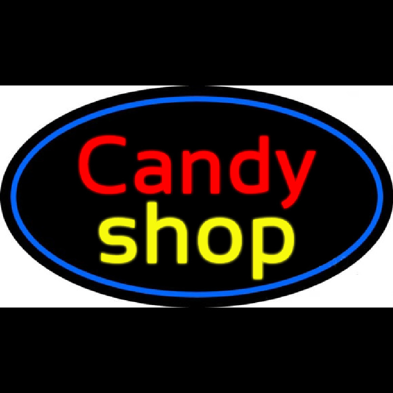 Cursive Candy Shop Neonreclame