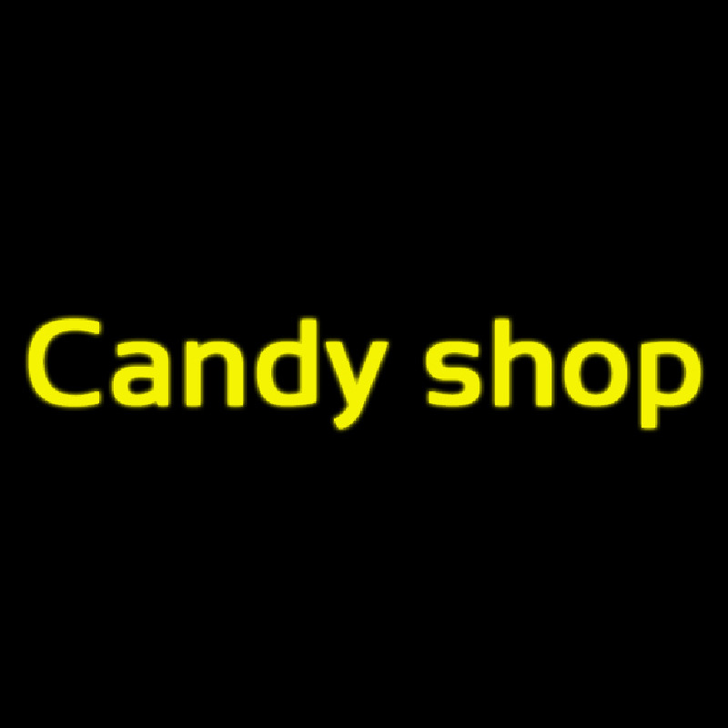 Cursive Candy Shop Neonreclame