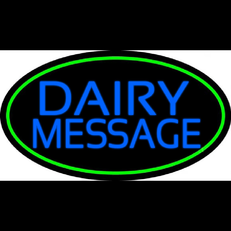 Custom Dairy With Logo Neonreclame