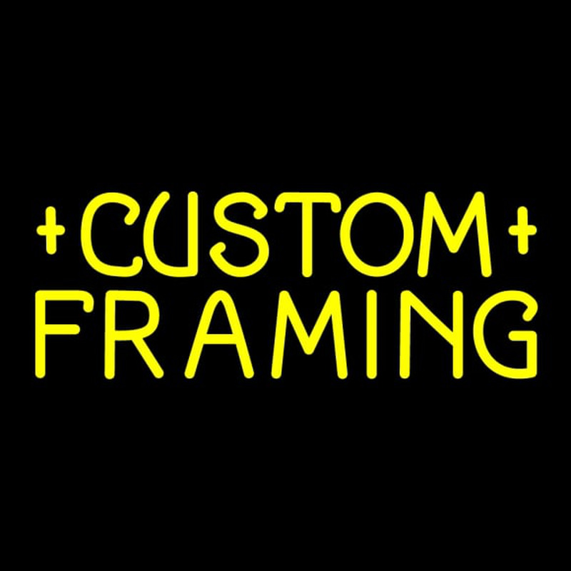 Custom Framing 1 Neonreclame