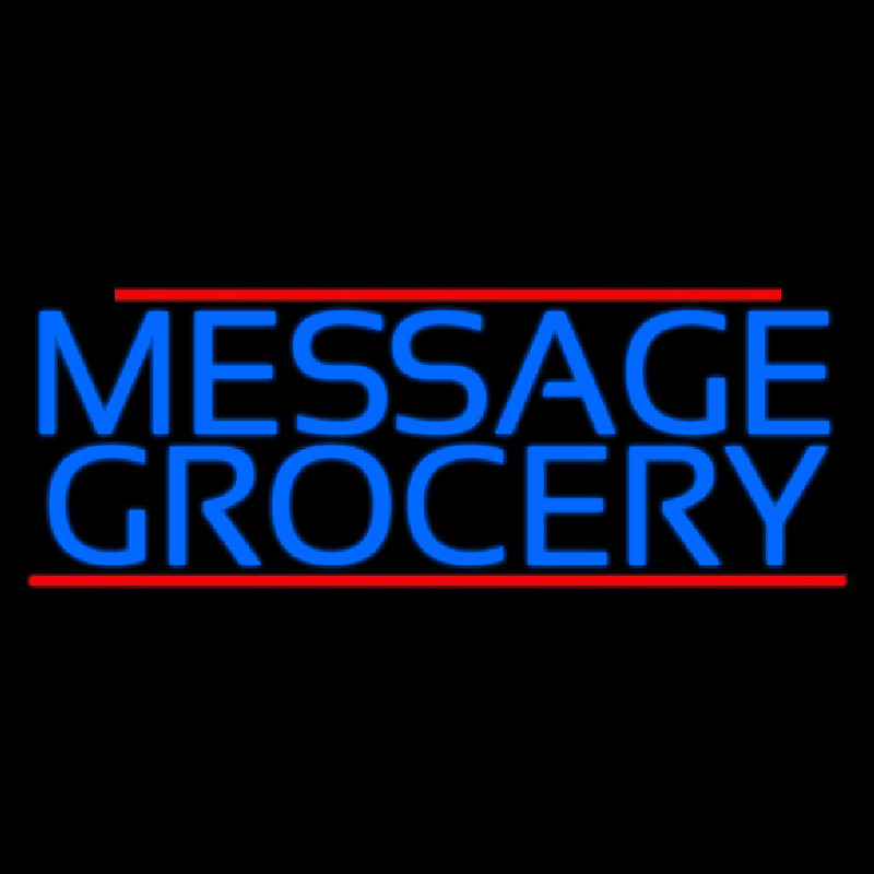 Custom Grocery Neonreclame