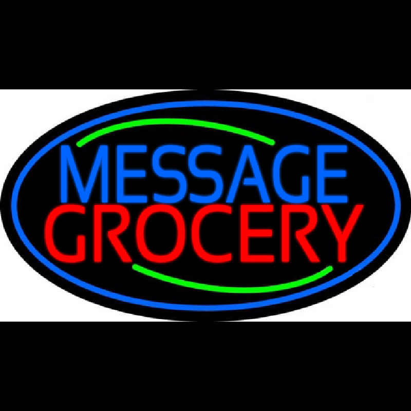 Custom Grocery Neonreclame