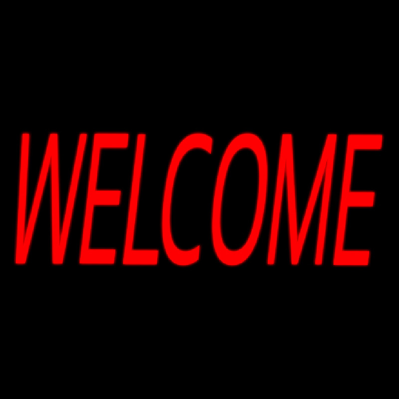 Custom John Welcome 1 Neonreclame