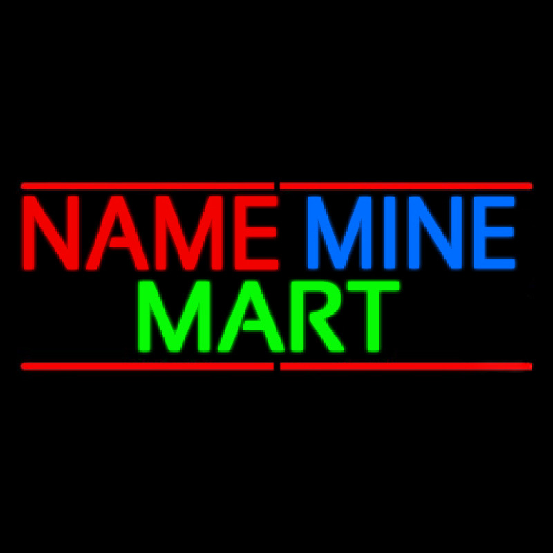 Custom Mini Mart Neonreclame