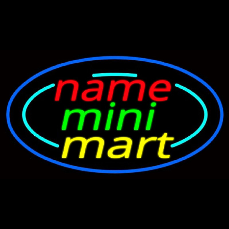 Custom Mini Mart Neonreclame