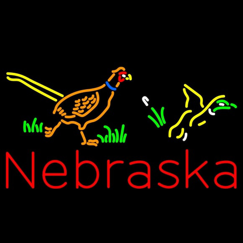 Custom Nebraska Pheasant Steve Neonreclame