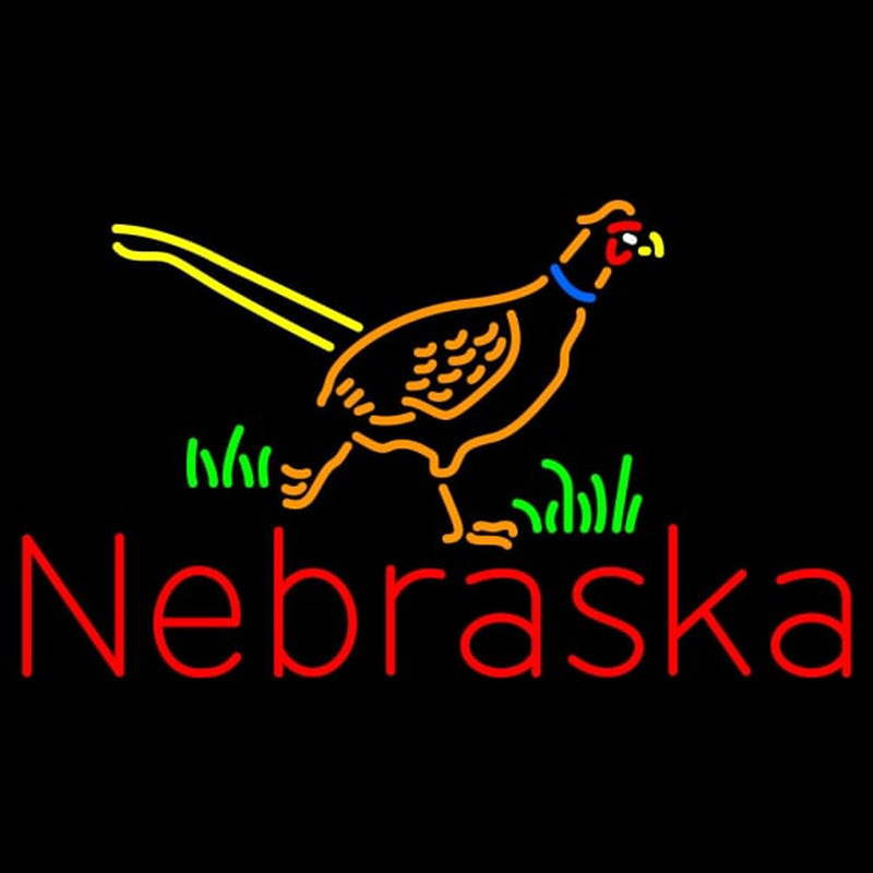 Custom Nebraska Pheasant Steve Neonreclame