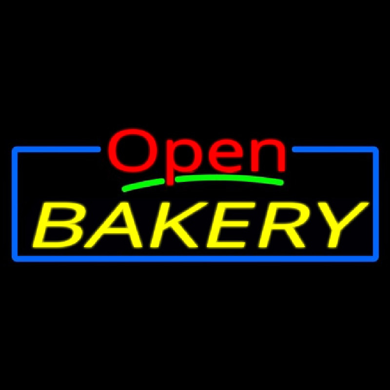 Custom Open Bakery 2 Neonreclame