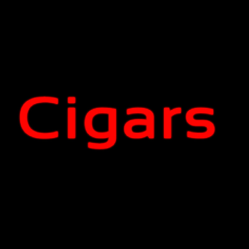 Custom Red Cigars 1 Neonreclame