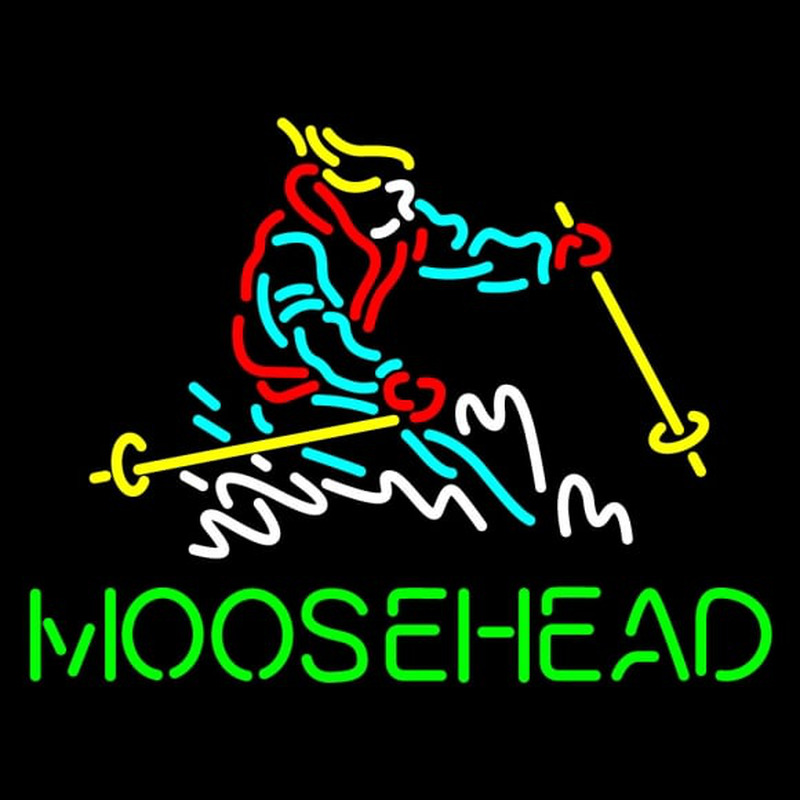 Custom Steamboat Moosehead Beer Neonreclame