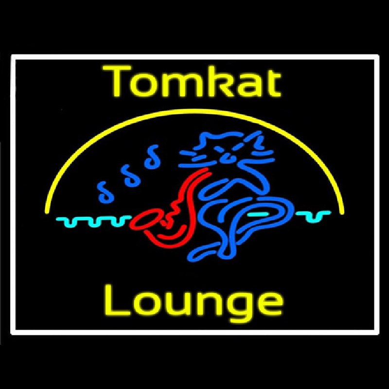 Custom Tomkat Lounge Sa ophone Logo Neonreclame