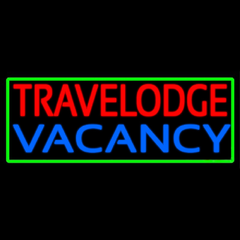 Custom Travelodge Vacancy Neonreclame