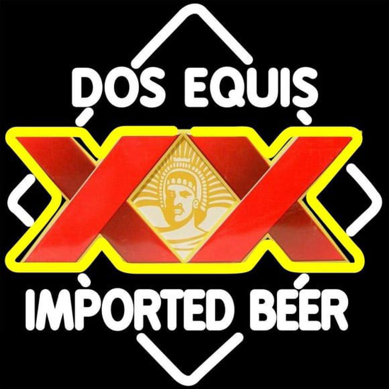 DOS Equis Imported Beer Sign Neonreclame