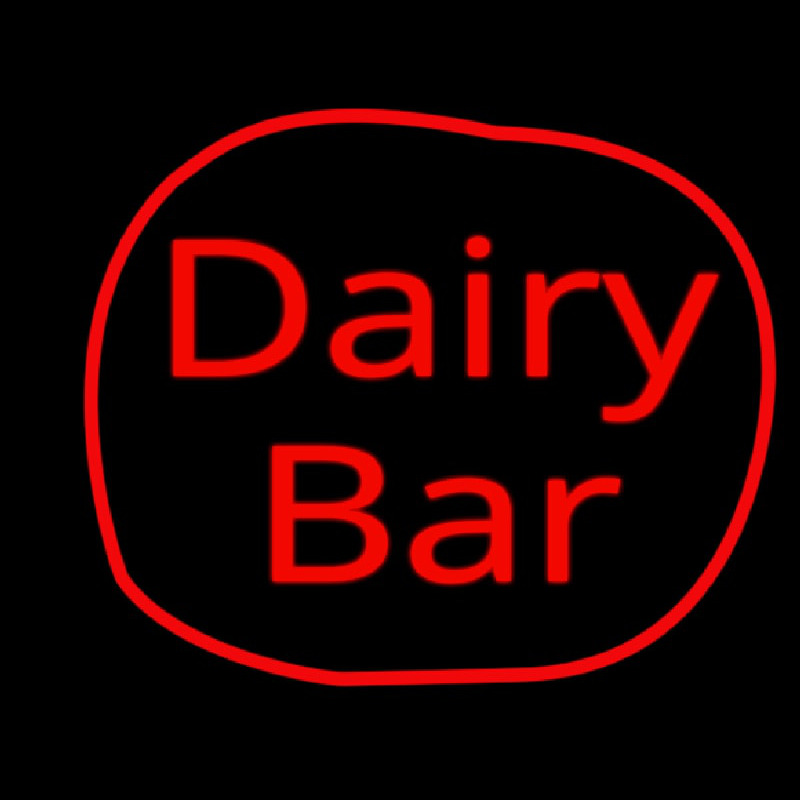 Dairy Bar Neonreclame