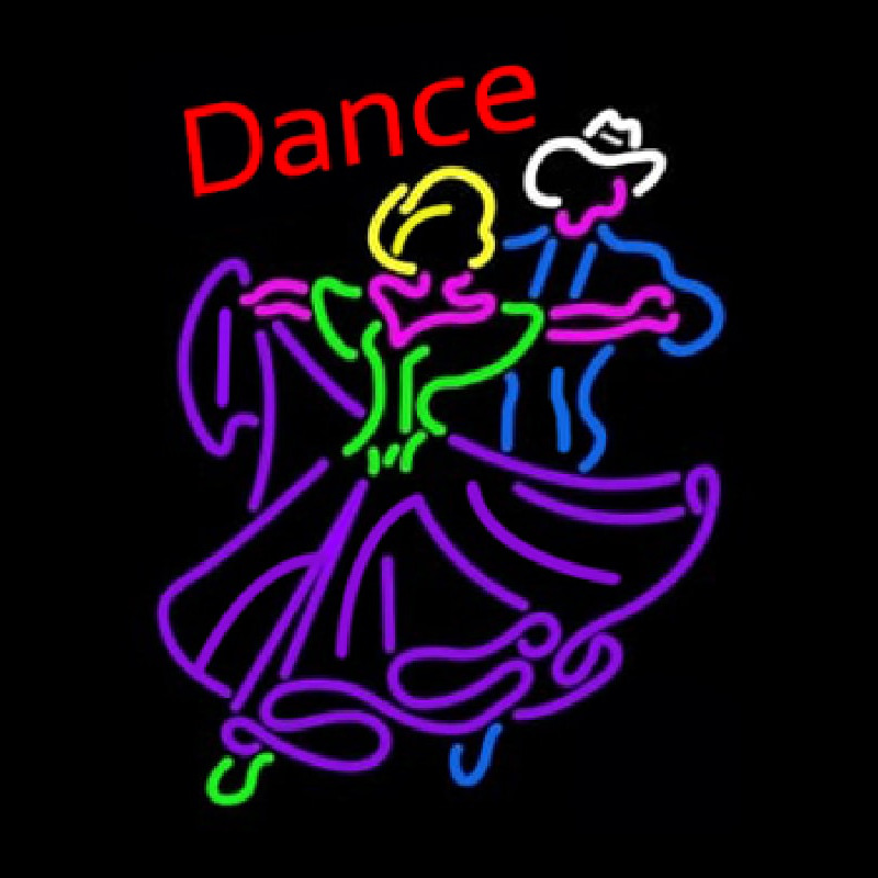 Dancing Couple Dance Neonreclame