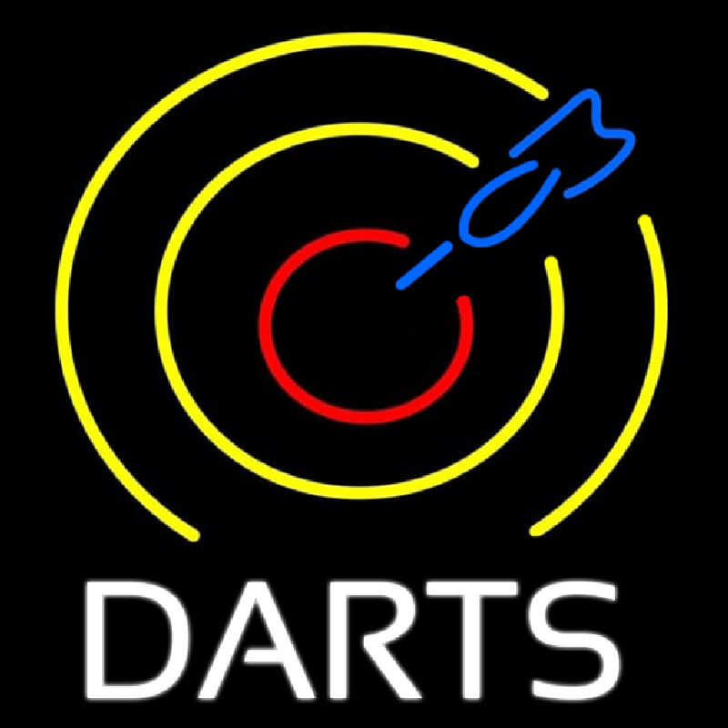 Dart Board Neonreclame