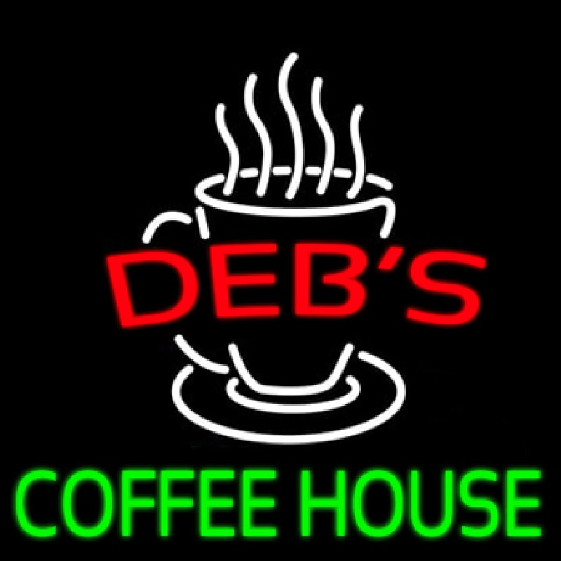 Debs Coffee House Neonreclame
