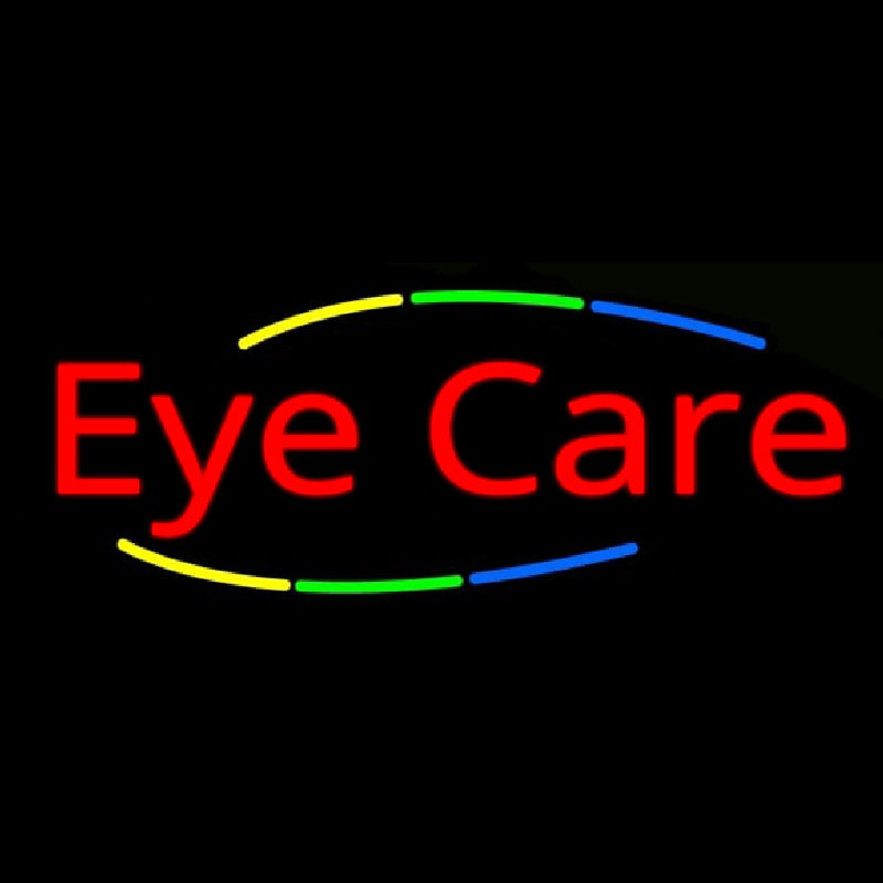 Deco Style Multi Colored Eye Care Neonreclame