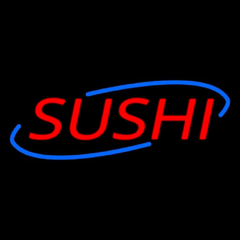 Deco Style Red Sushi Neonreclame