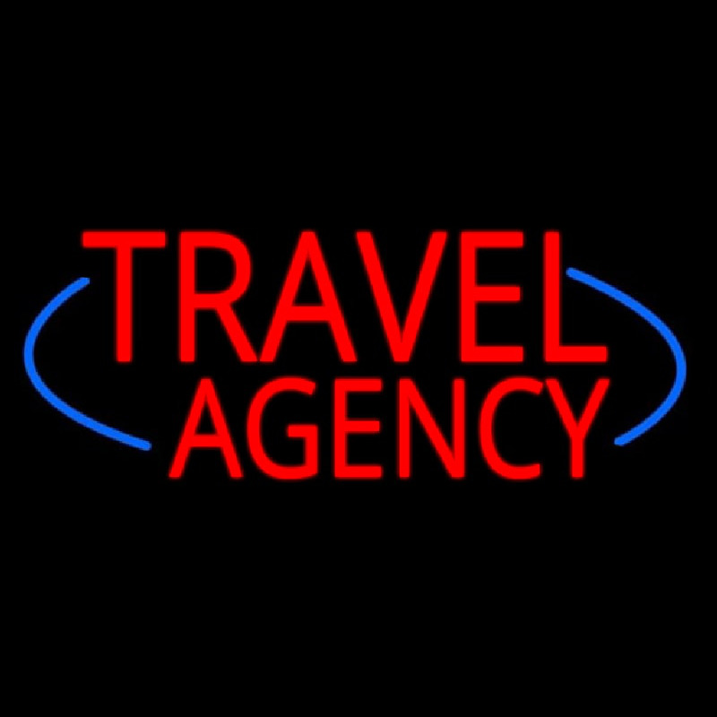 Deco Style Travel Agency Neonreclame