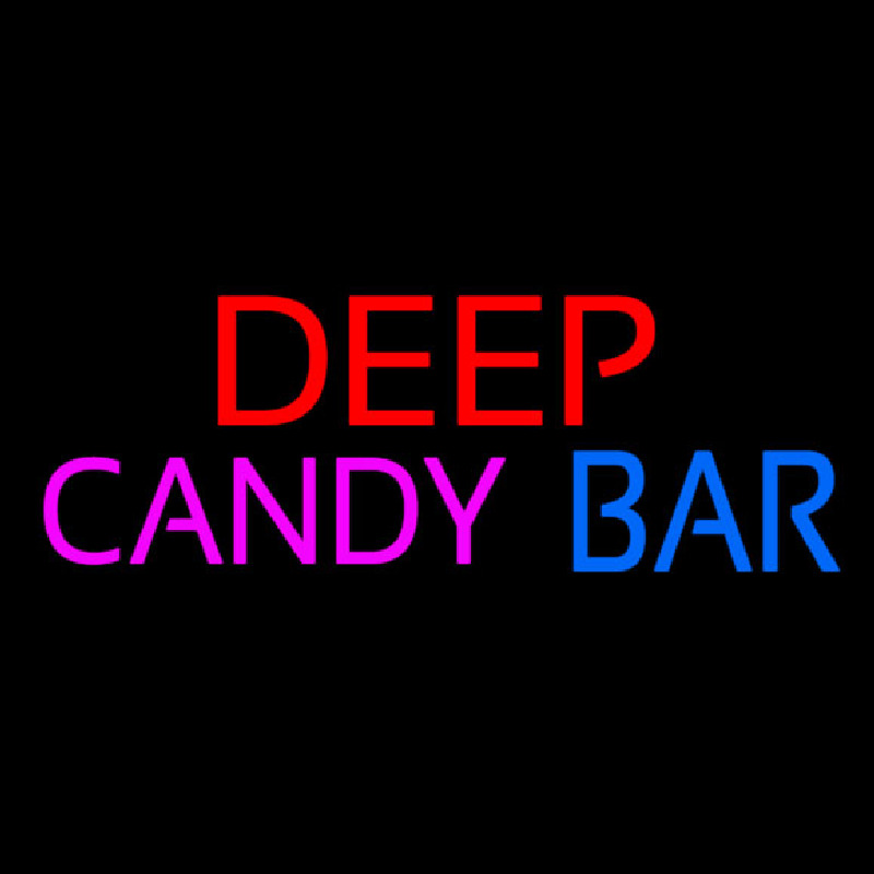 Deep Candy Bars Neonreclame