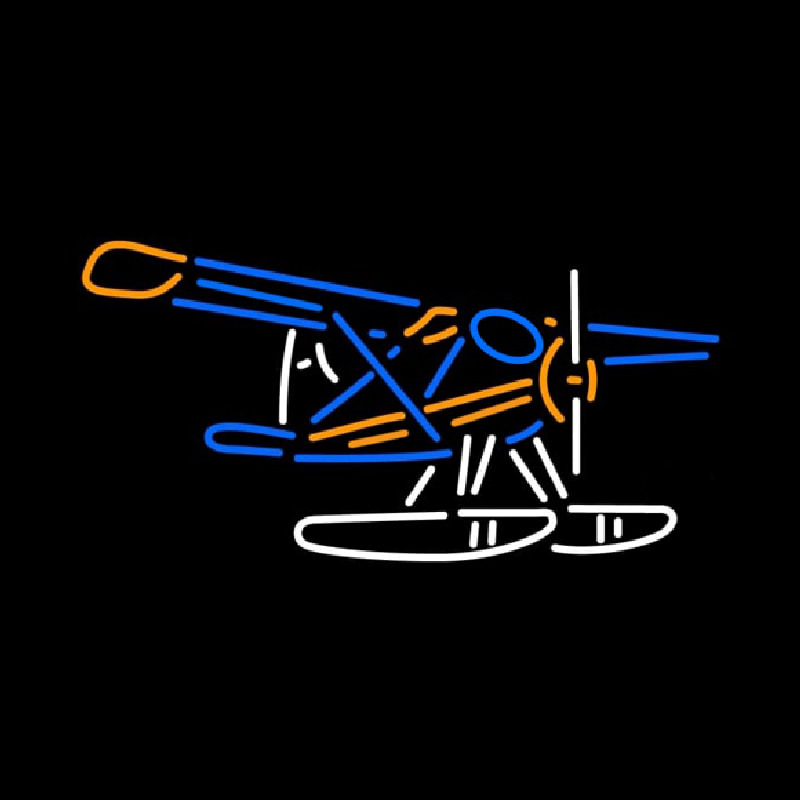Dehavilland Beaver Float Plane Neonreclame