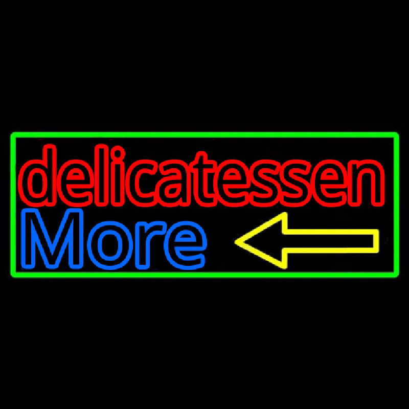 Delicatessen More Neonreclame