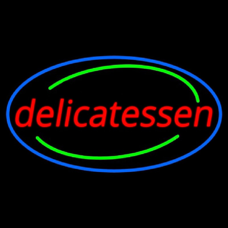 Delicatessen Neonreclame